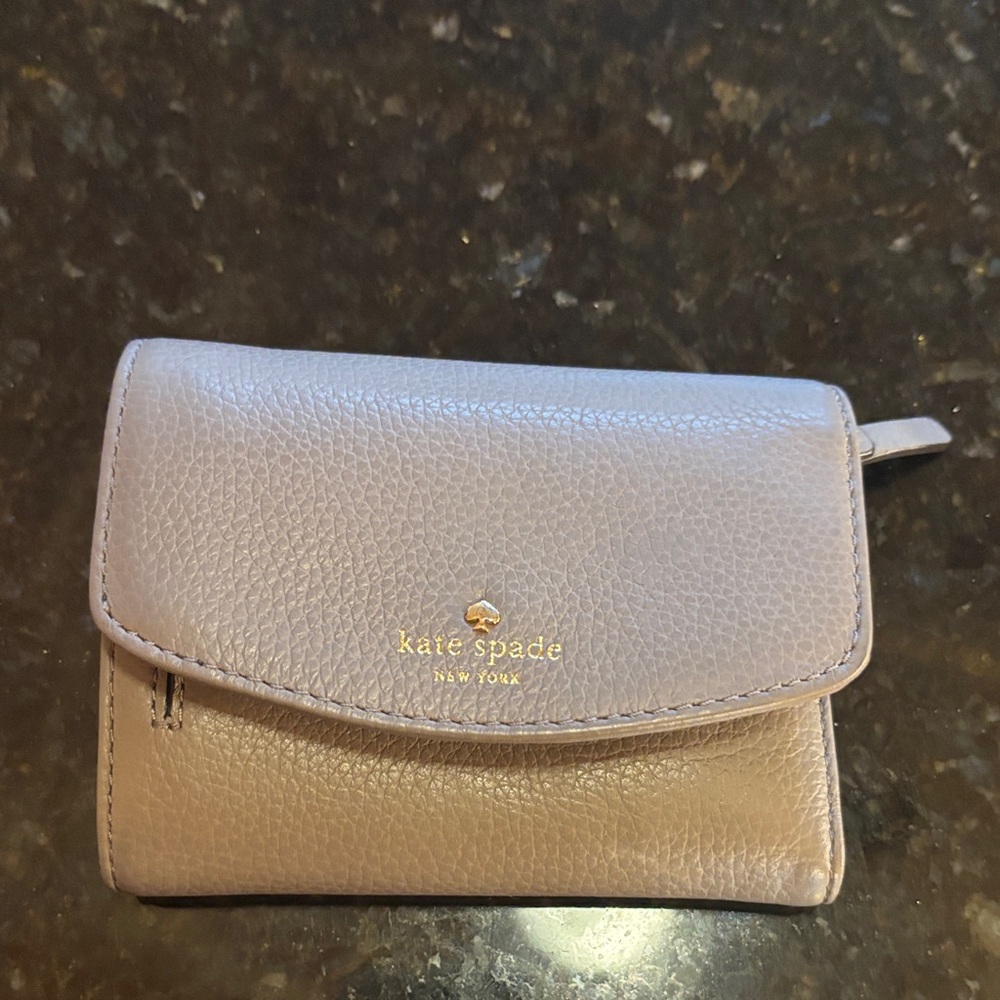 Kate Spade Beige Leather Wallet